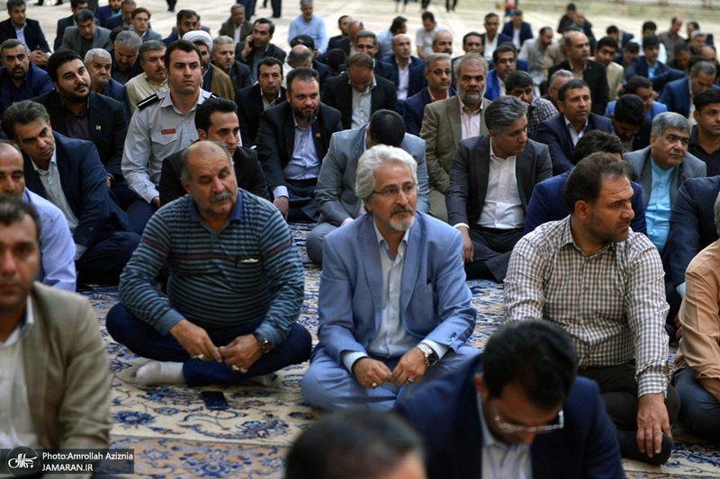 تجدید میثاق استاندار و کارکنان استانداری تهران با آرمان های حضرت امام(س)