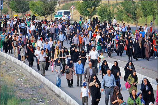 همایش پیاده روی خانواده در قزوین برگزار می شود