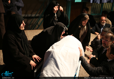 مراسم وداع با پیکر آیت الله هاشمی رفسنجانی(ره) در حسینیه جماران-1