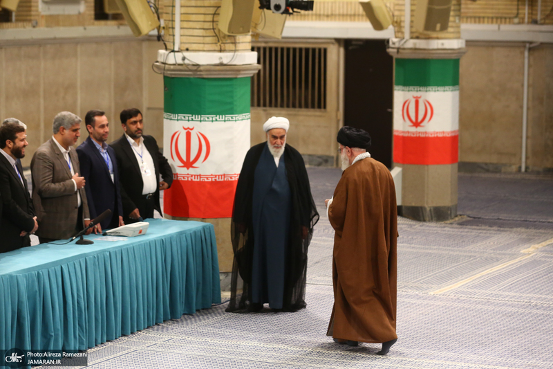 حضور رهبر انقلاب در دور دوم انتخابات مجلس شورای اسلامی