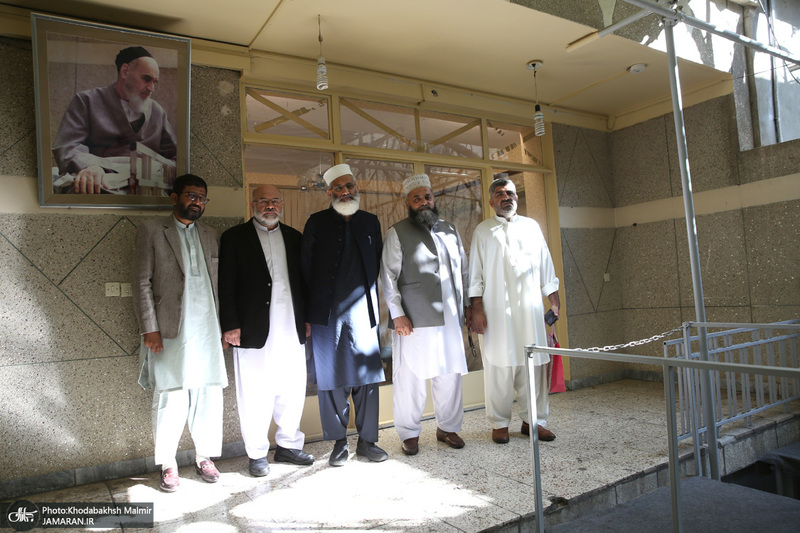 بازدید سراج الحق رهبر حزب جماعت اسلامی پاکستان از جماران