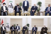دیدار ظریف با شخصیت‌های برجسته سیاسی شیعه عراق