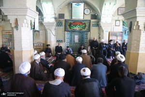 مراسم تشییع آیت الله موسوی تبریزی (ره)