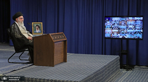  ارتباط تصویری رهبر معظم انقلاب با همایش سراسری قوه قضائیه