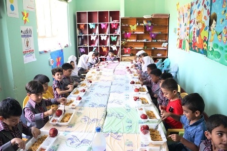 ارایه غذای گرم به 2 هزار و 112 کودک در مهدهای روستایی قزوین