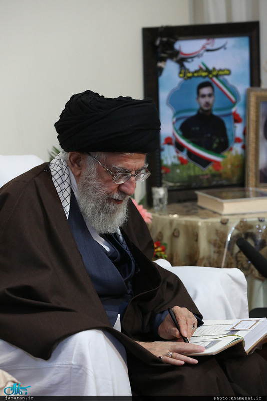 حضور در منزل شهید محمدعلی بایرامی از شهدای ناجا