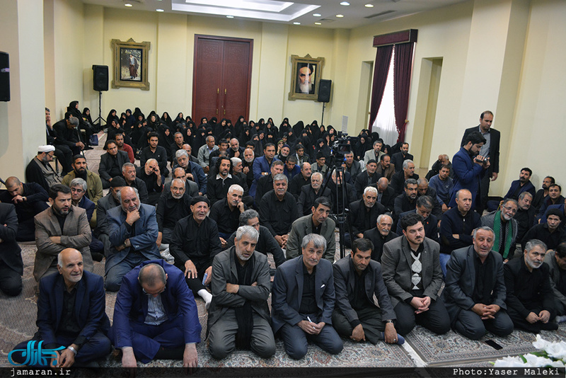 دیدار اعضای هیئت های مذهبی و پایگاه کمک رسانی به خانواده های بی سرپرست و ایتام مراغه با  سید حسن خمینی