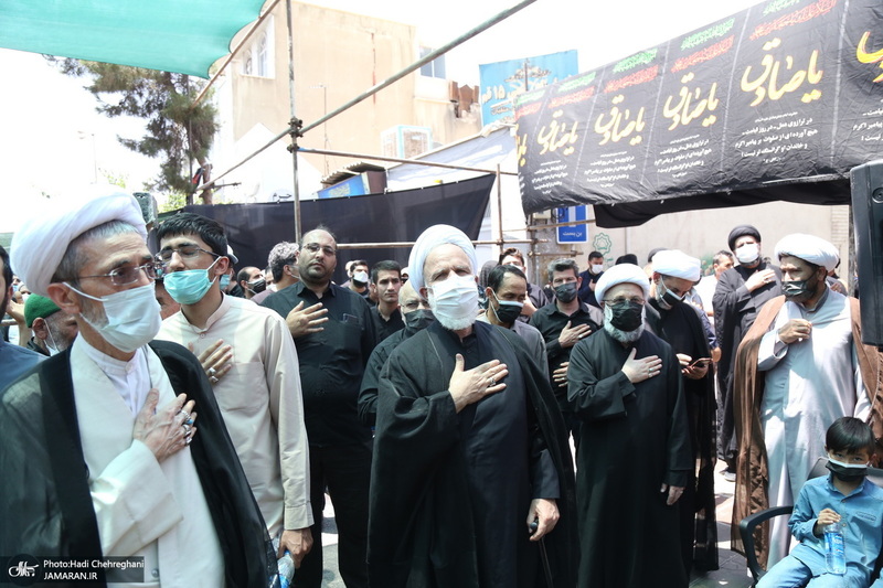 مراسم شهادت امام جعفر صادق(ع) با حضور آیت الله العظمی وحید خراسانی