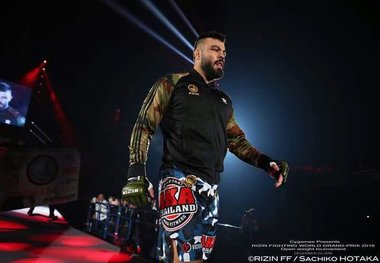 لغو مبارزه علی‌اکبری با قهرمان MMA به دلیل کرونای شدید حریفش
