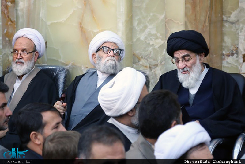 مراسم بزرگداشت آیت الله هاشمی رفسنجانی(ره) در مسجد اعظم قم-1
