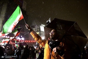 اجتماع مردمی در میدان تجریش تهران