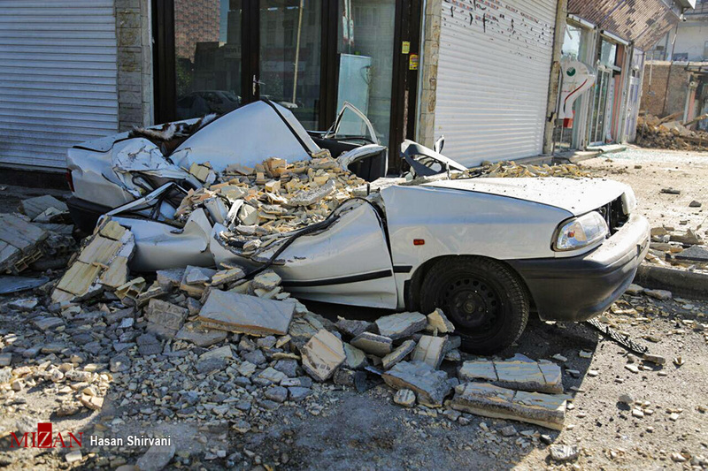 خسارات زلزله در روستاهای سرپل ذهاب
