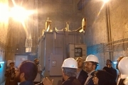 بازدید وزیر نیرو از پست تامین برق منحصربفرد در مشهد