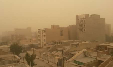 گرد و خاک استان بوشهر را فرا می گیرد