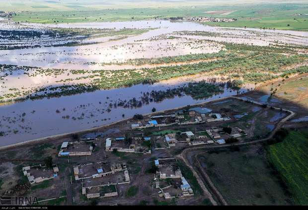 چهار روستا در بهبهان در محاصره سیلاب هستند