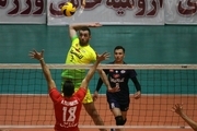 پیروزی کاله بر شهرداری تبریز در لیگ برتر والیبال
