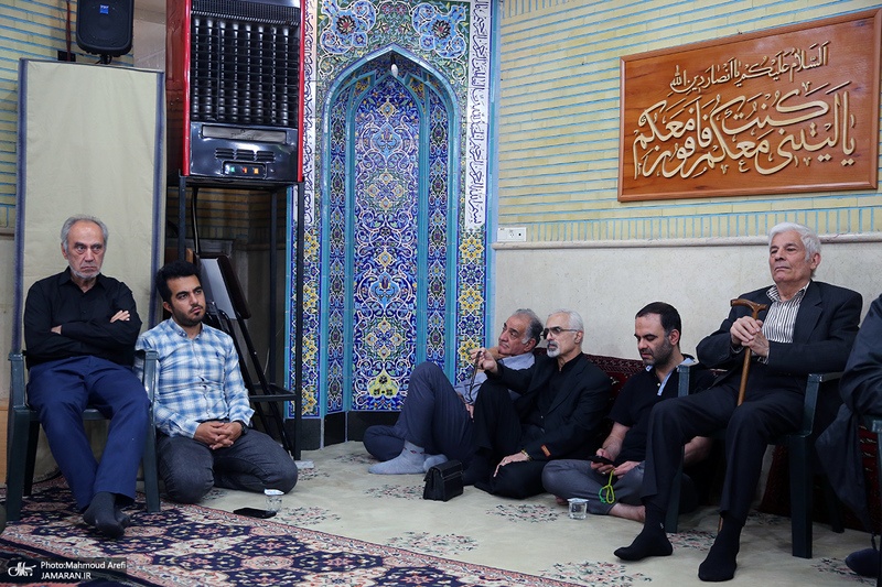 عزاداری شام غریبان شهادت حضرت امام جعفر صادق (ع) در دارالزهرا (س)