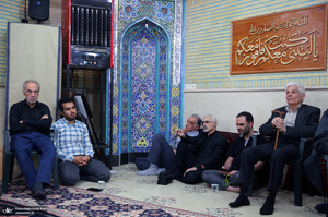 عزاداری شام غریبان شهادت حضرت امام جعفر صادق (ع) در دارالزهرا (س)