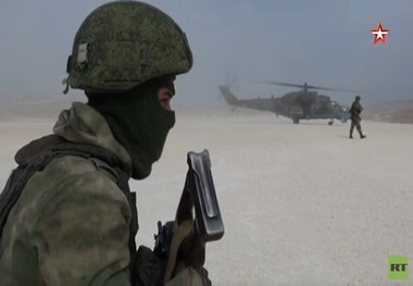 ارتش روسیه یک پایگاه آمریکایی را در سوریه به تصرف خود در آورد+عکس