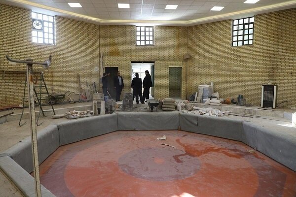 پیشرفت ۷۰ درصدی پروژه بهسازی زورخانه «علی بن ابیطالب» اردبیل