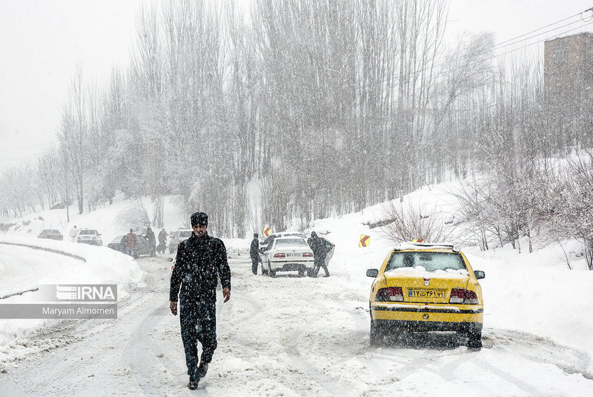 ادامه بارش برف و باران در کشور/ اردبیل سردترین مرکز استان شد!
