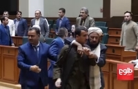 زد و خورد در مجلس افغانستان