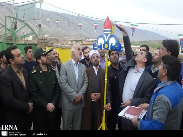 گاز رسانی به روستای میدان بزرگ پلدختر افتتاح شد
