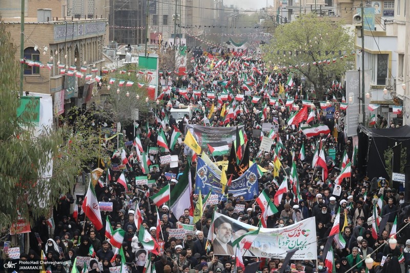 راهپیمایی باشکوه روز جهانی قدس در قم