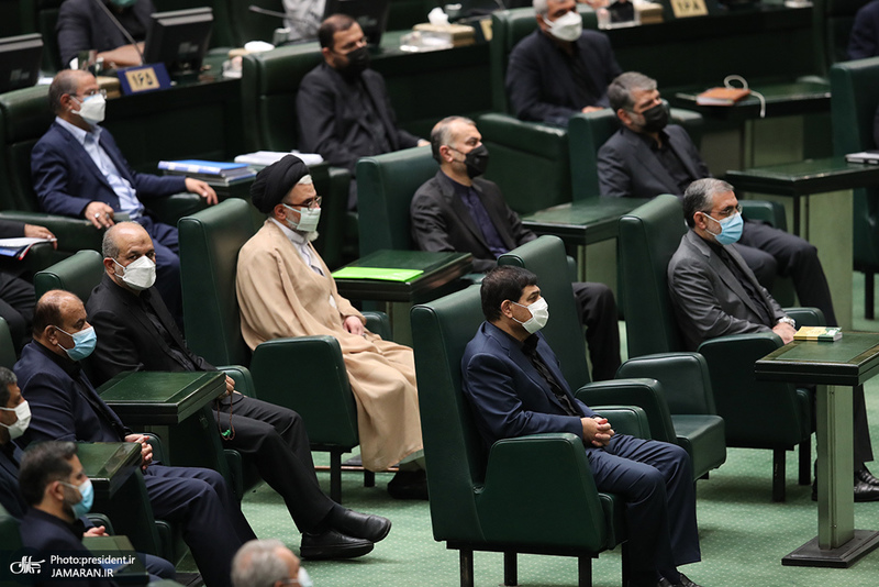 جلسه بررسی صلاحیت وزیران پیشنهادی دولت سیزدهم