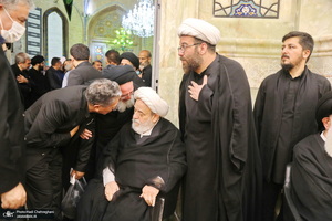 مراسم بزرگداشت مرحوم حاج محمد تقی انصاریان‎ در مسجد اعظم قم