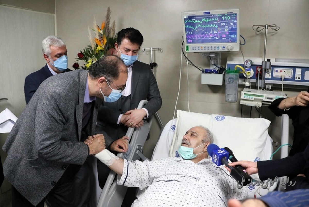 آخرین وضعیت جسمانی محمد کاسبی در بیمارستان؛ خطر رفع شد