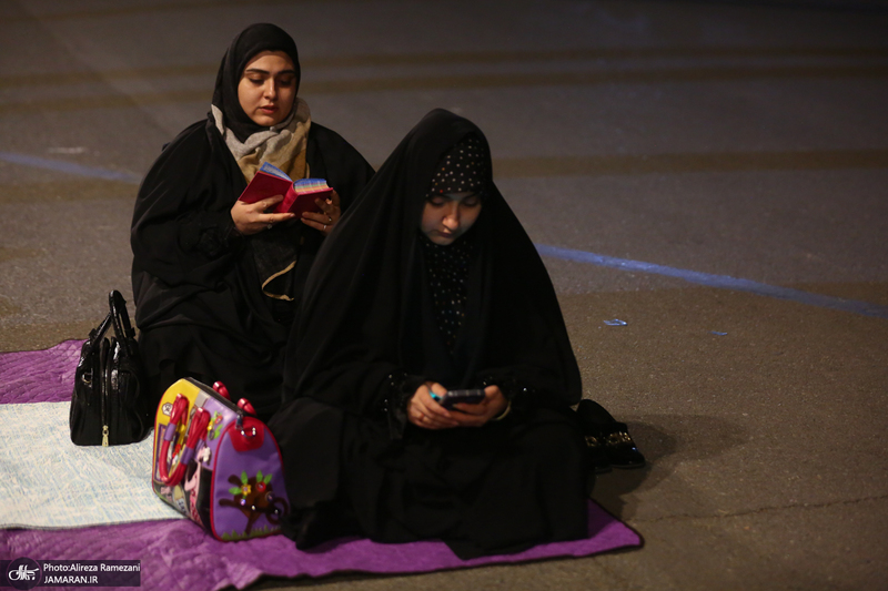 احیای شب بیست و سوم ماه مبارک رمضان در دانشگاه تهران