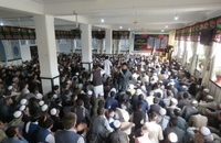 اجتماع پیروان پیامبر اسلام (ص) در سالروز وفاتش در مسجد مرکز فقهی ائمه اطهار (ع) کابل (2)