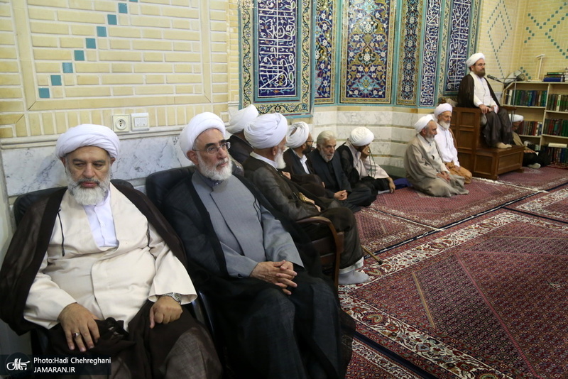 مراسم بزرگداشت والده حضرت آیت الله بیات زنجانی