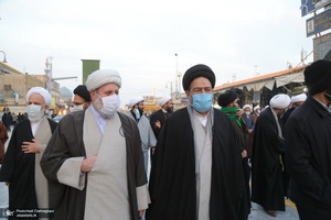 مراسم تشییع و خاکسپاری پیکر مرحوم آیت الله یزدی(ره)