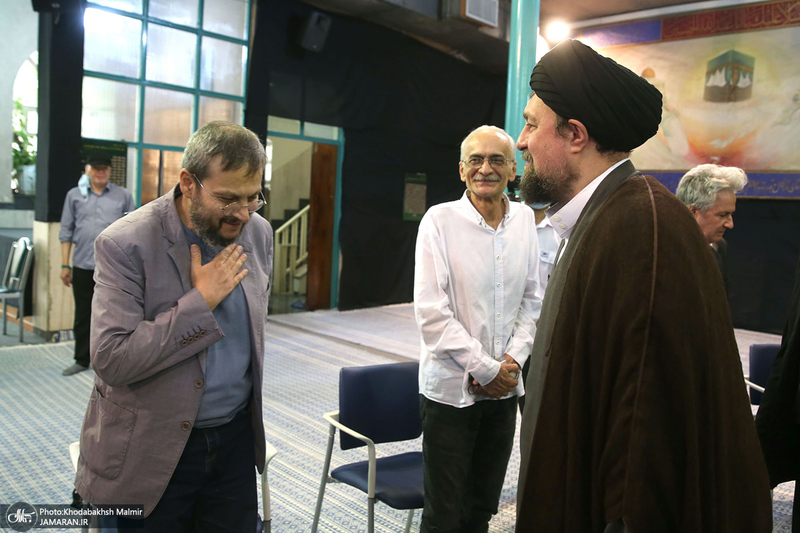 نشست صمیمانه دست اندر کاران و عوامل فیلم مستند «احمد» با سید حسن خمینی