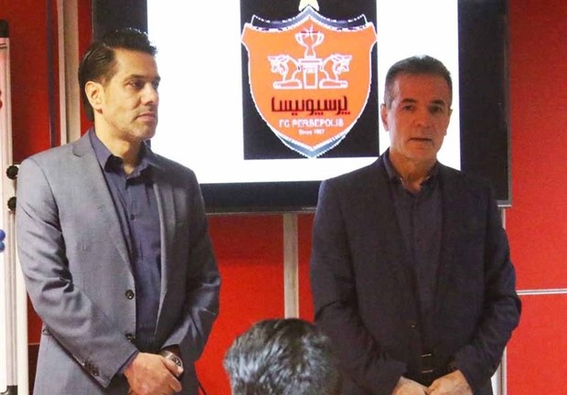 جلسه مدیرعامل، سرمربی و مدیر پرسپولیس
