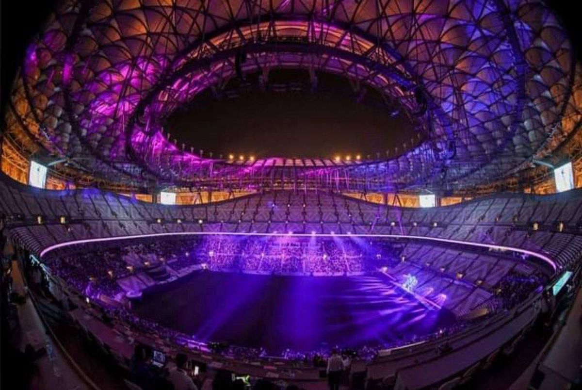 افتتاح استادیوم فینال جام جهانی 2022 قطر + عکس و ویدیو