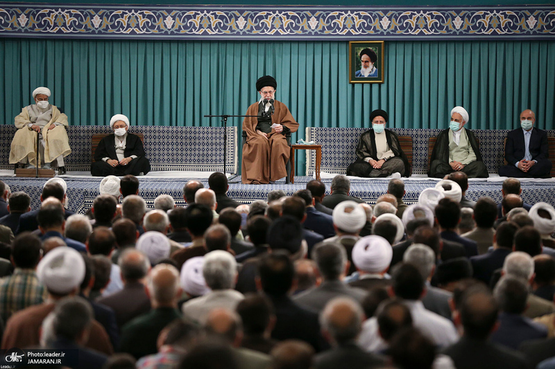 دیدار مسئولان نظام و سفرای کشورهای اسلامی با رهبر معظم انقلاب
