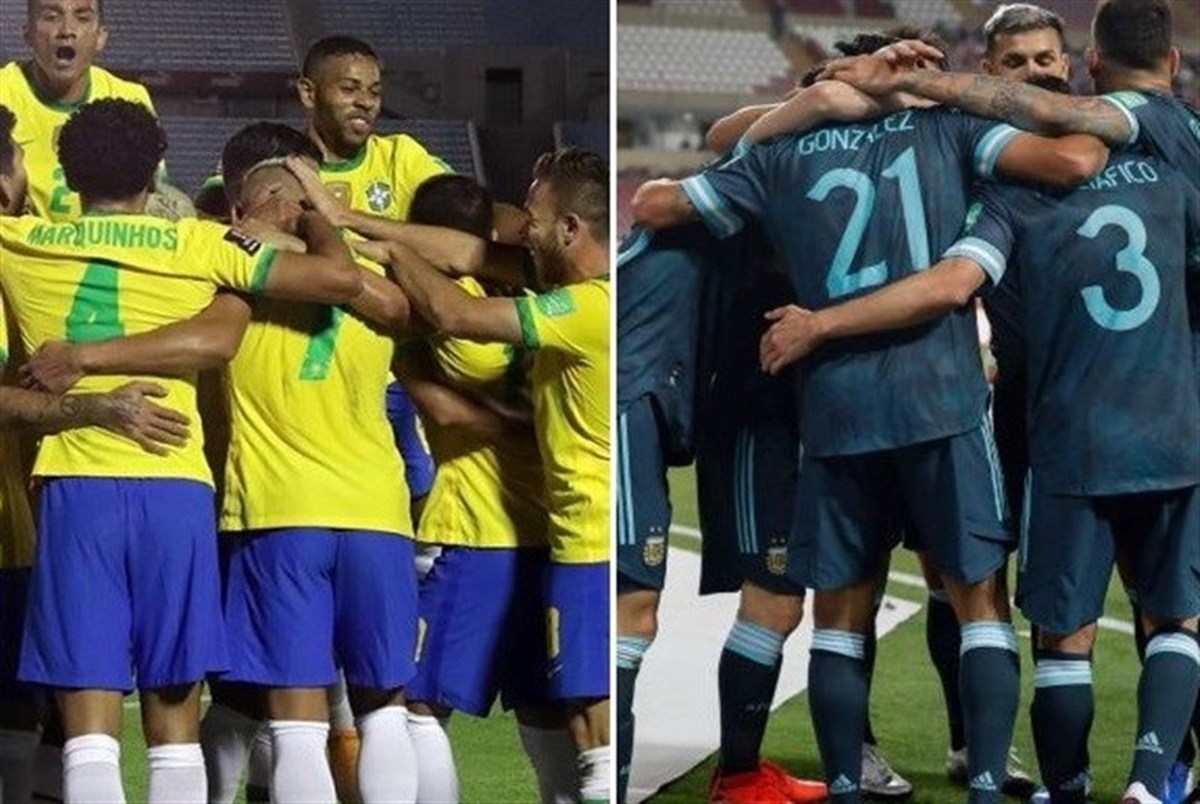  برتری برزیل و آرژانتین با شکست رقبا در انتخابی جام جهانی ۲۰۲۲

