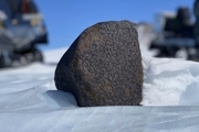 کشف شهاب سنگ ۷ کیلوگرمی در قطب جنوب