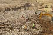 یک میلیون تن آواربرداری برای یاقتن جنازه راننده کامیون در کارخانه فرآوری معدنی ایران