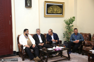 دیدار چند تن از مهمان خارجی سی و هفتمین کنفرانس وحدت اسلامی با سید حسن خمینی