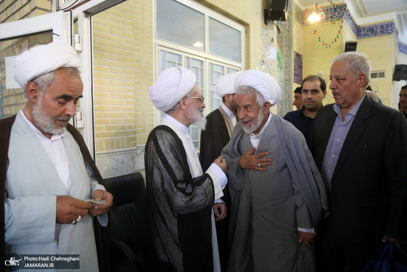 مراسم بزرگداشت والده حضرت آیت الله بیات زنجانی