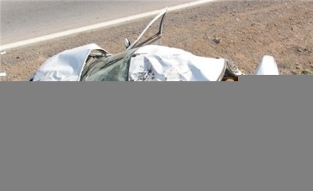 یک کشته در واژگونی خودرو سمند در گناباد