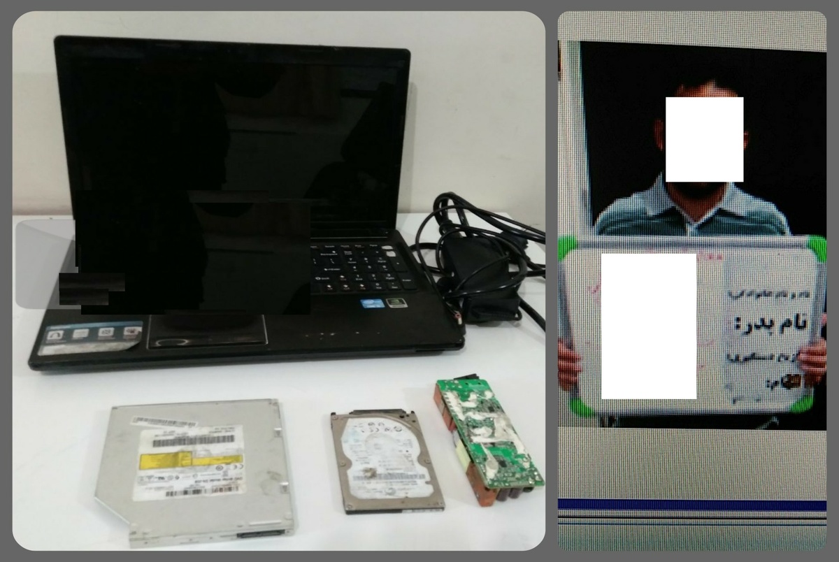  فروشنده لپ تاپ‌های سرقتی در خیابان کمیل دستگیر شد + عکس
