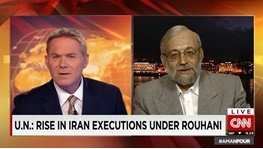 پاسخ های جواد لاریجانی به CNN درباره ریحانه جباری، دستگیری روزنامه نگار آمریکایی-ایرانی و احمد شهید