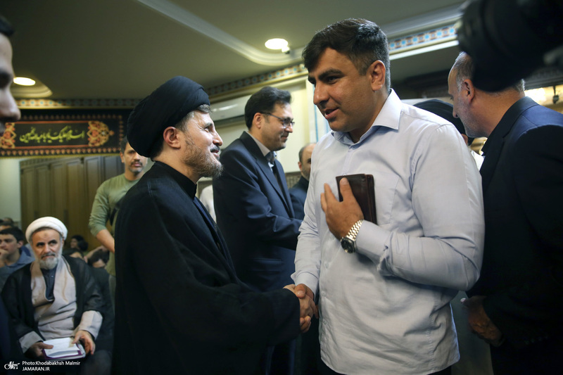 مراسم یادبود آیت‌الله سید مهدی امام جمارانی -1