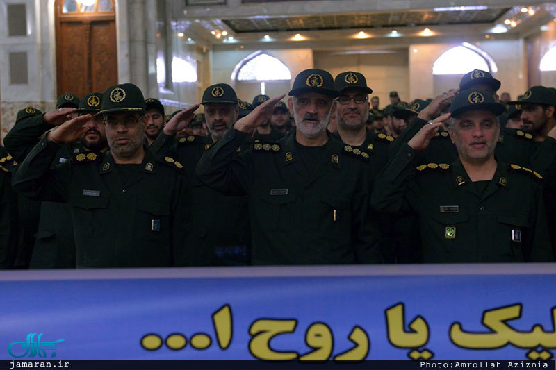 تجدید میثاق پایوران سپاه حفاظت انصار المهدی(عج) با آرمان های حضرت امام خمینی(س)