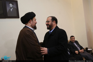 حاشیه تجدید میثاق رییس جمهوری و اعضای هیئت دولت با آرمان های حضرت امام(س)